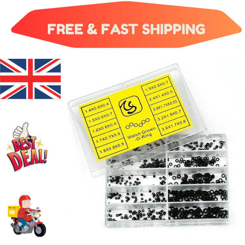 Mini rubber ring watch crown - rubber,