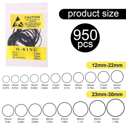 950pcs watch gasket kit 19 - watch,